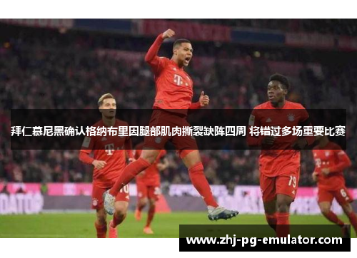 拜仁慕尼黑确认格纳布里因腿部肌肉撕裂缺阵四周 将错过多场重要比赛 拜仁慕尼黑确认格纳布里因腿部肌肉撕裂缺阵四周 将错过多场重要比赛